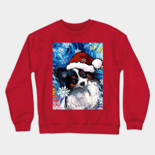 Papillon Santa Crewneck Sweatshirt